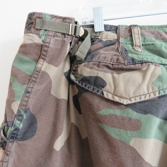 POLO RALPH LAUREN Men's Green Surplus Camo Utility Cotton Canvas Cargo Pant - Picture 15 of 16